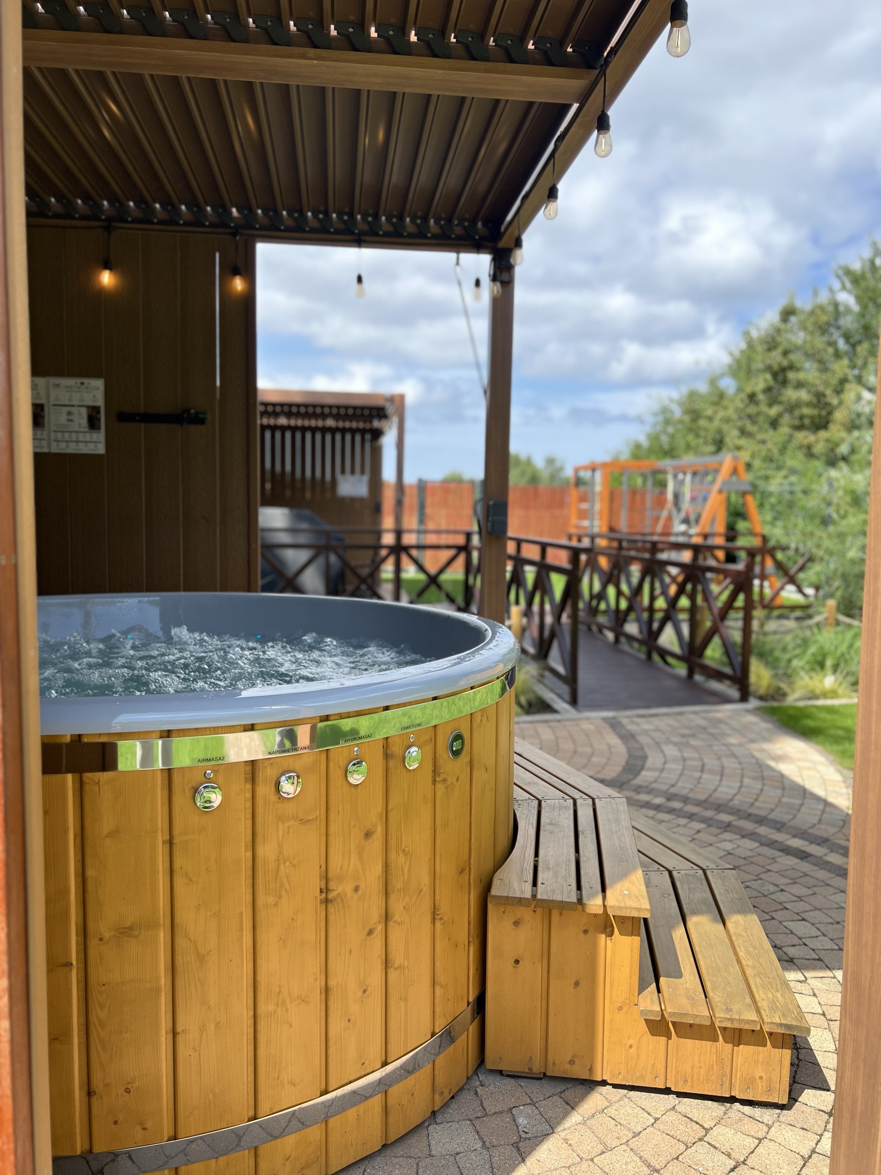 Ogród i wellness — Salt&Wood Apartments
